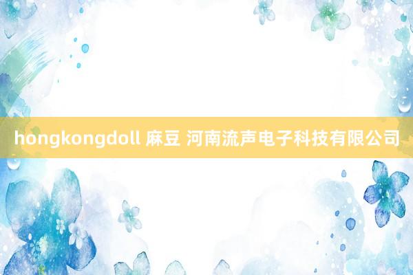 hongkongdoll 麻豆 河南流声电子科技有限公司